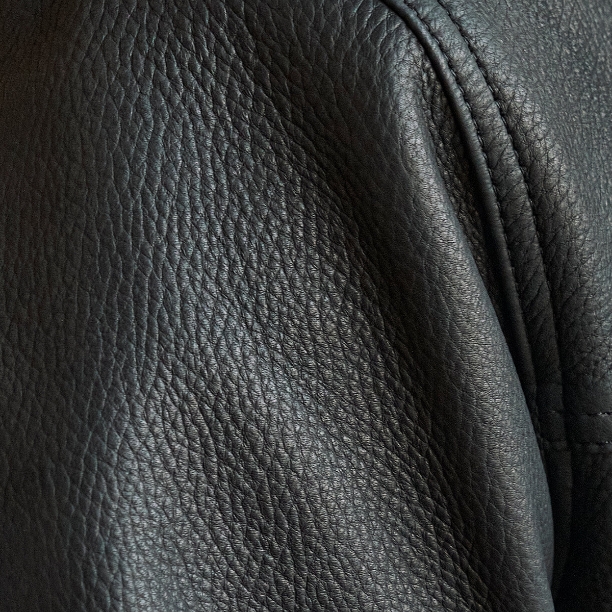 No.210 Dean Jacket | LE Deerskin Black x15