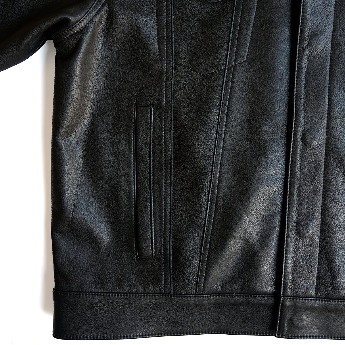 No.210 Dean Jacket | Steerhide Black