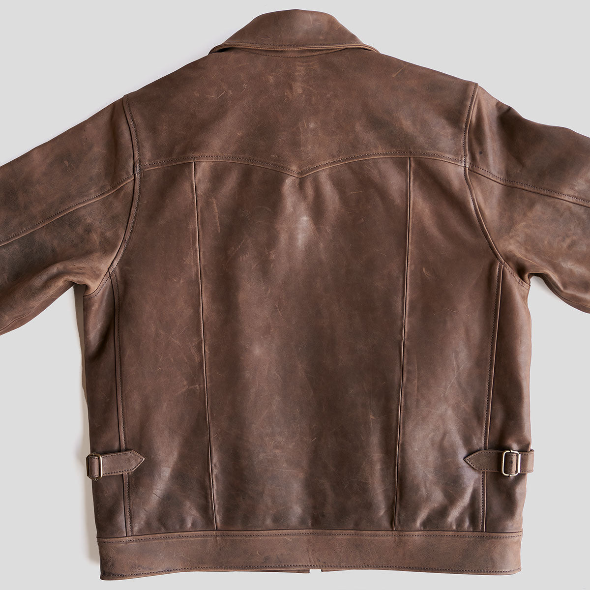 No.320 Garrison Jacket | Horsehide Vintage Brown