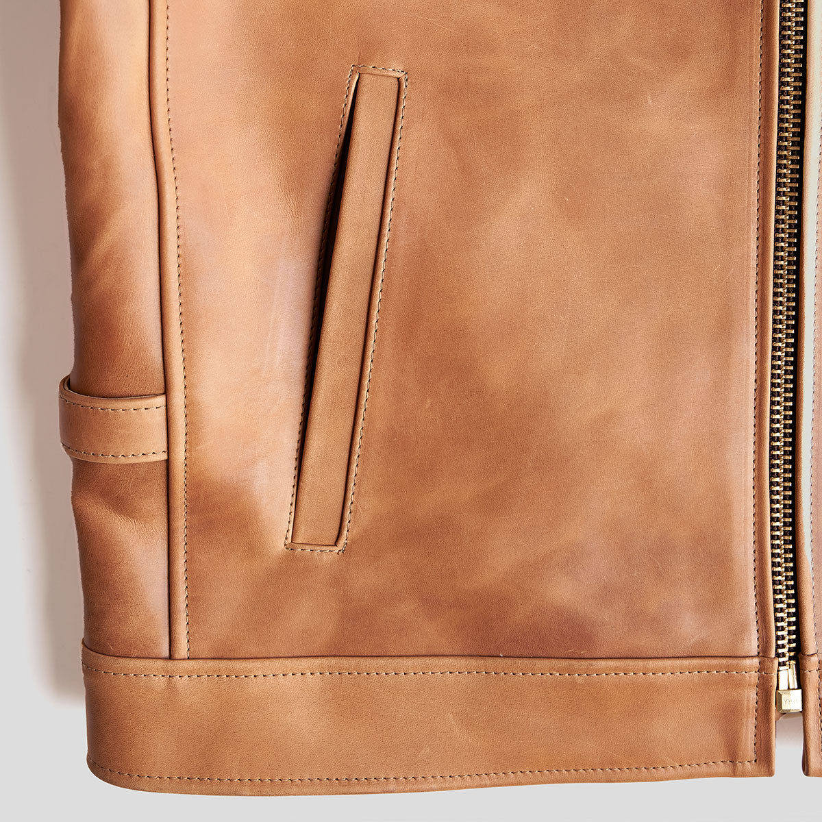 No.320 Horsehide Garrison Jacket | Vintage Tan