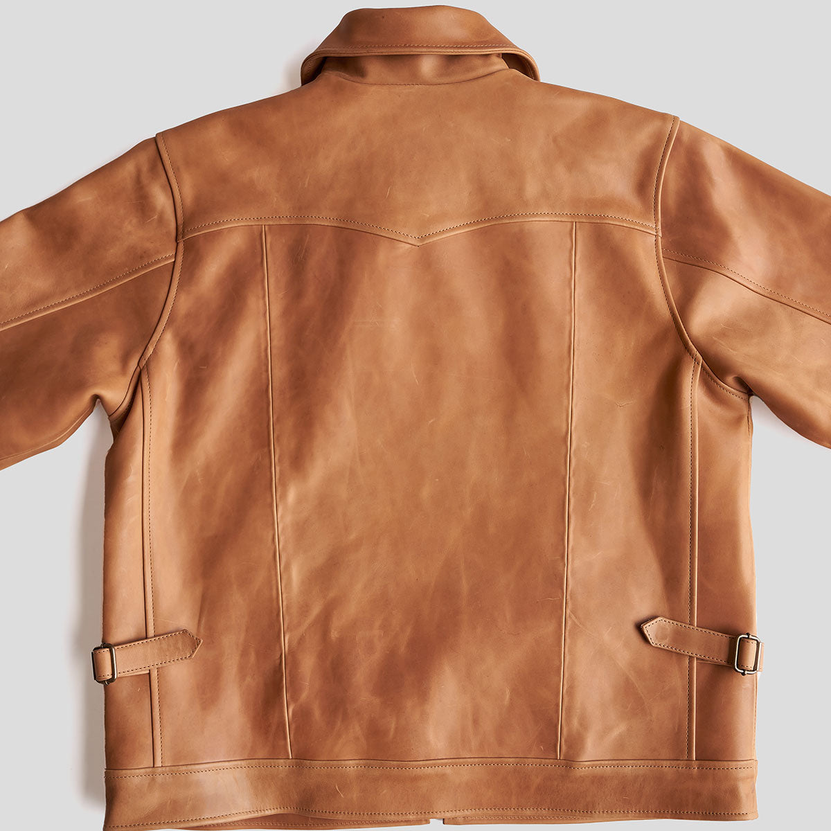 No.320 Horsehide Garrison Jacket | Vintage Tan