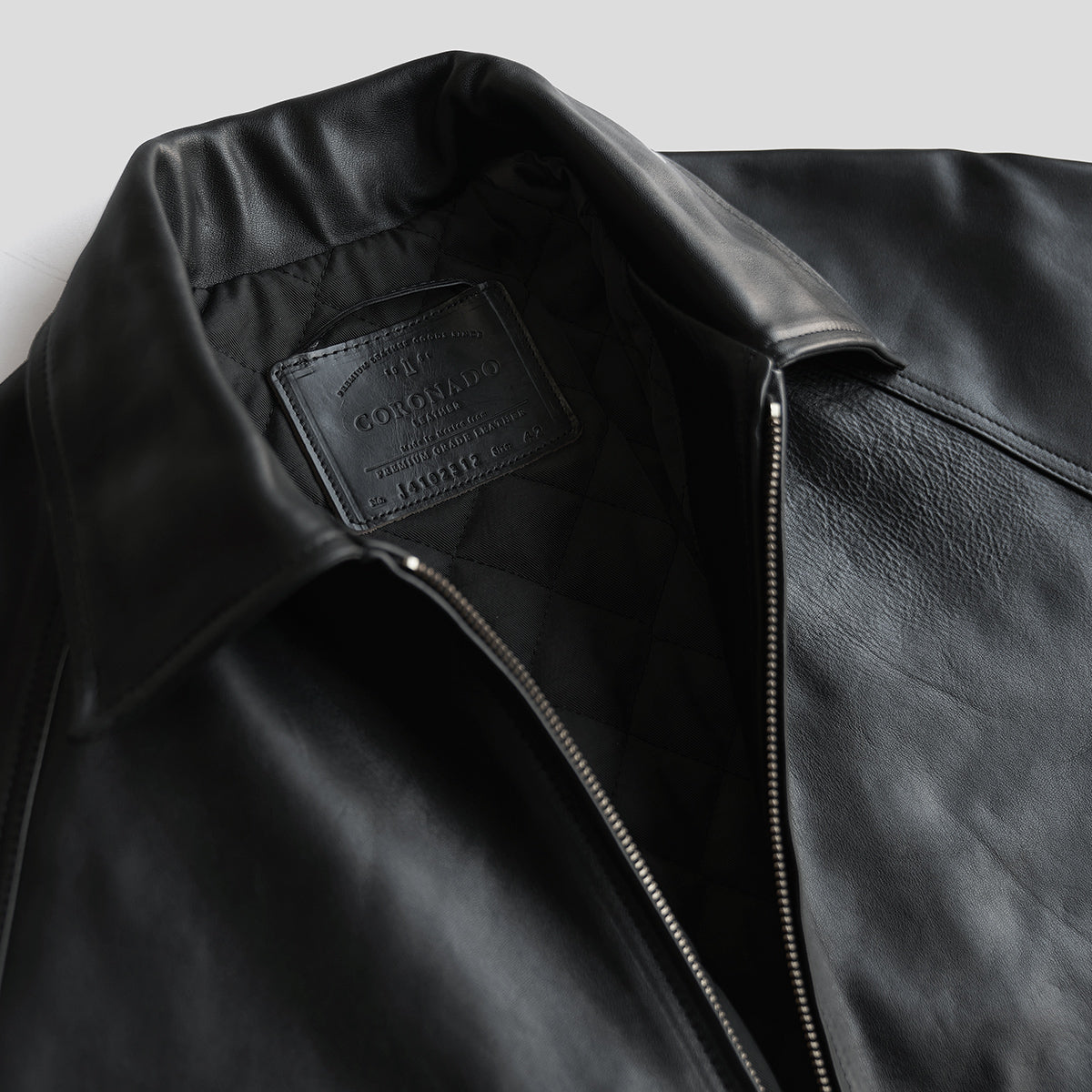 No.410 Raglan Jacket | LE Vintage Horsehide Blk/Gray