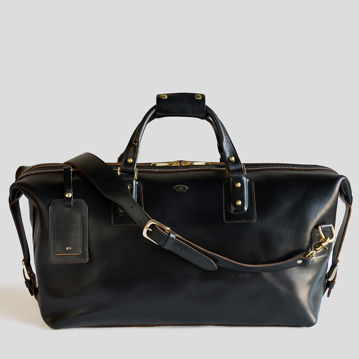 No.205 Duffel | Chromexcel x Shell Cordovan Black