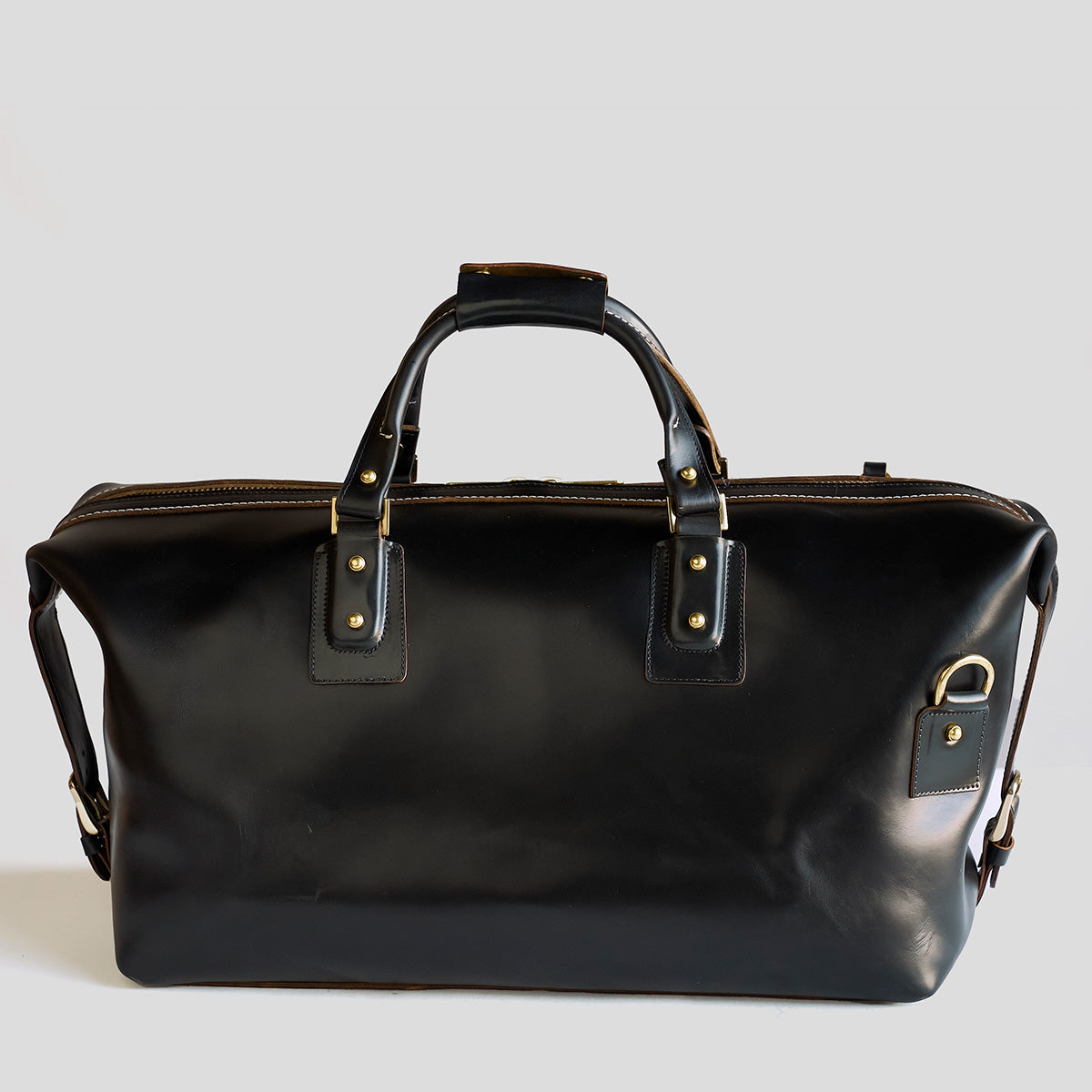 No.205 Duffel | Chromexcel x Shell Cordovan Black