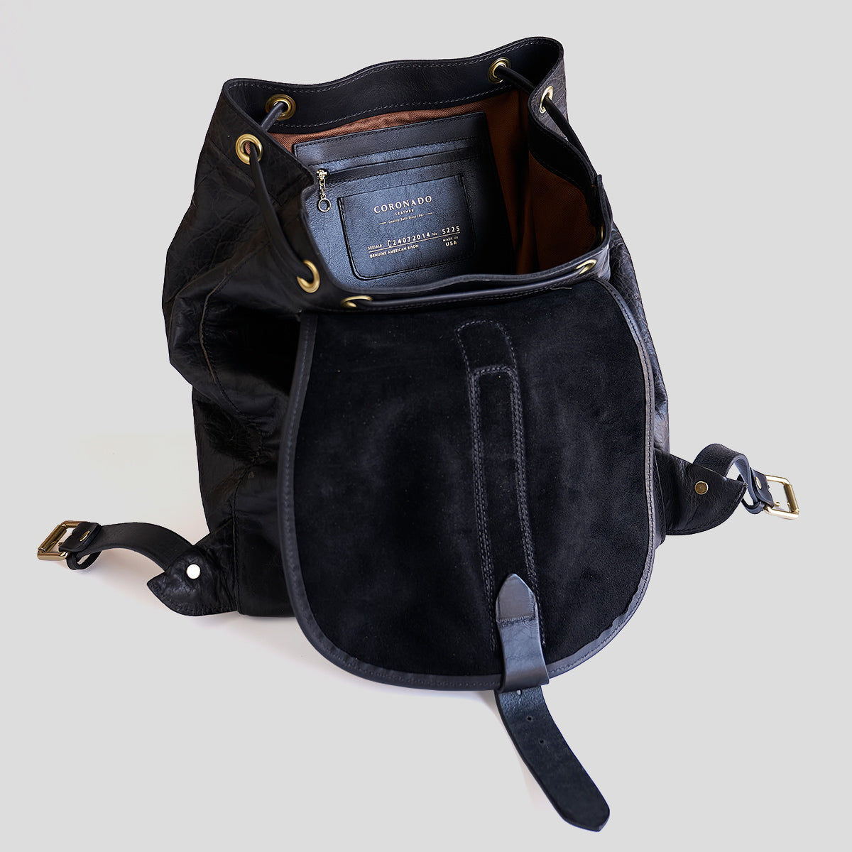 No.180 Rucksack | Bison Charcoal x10