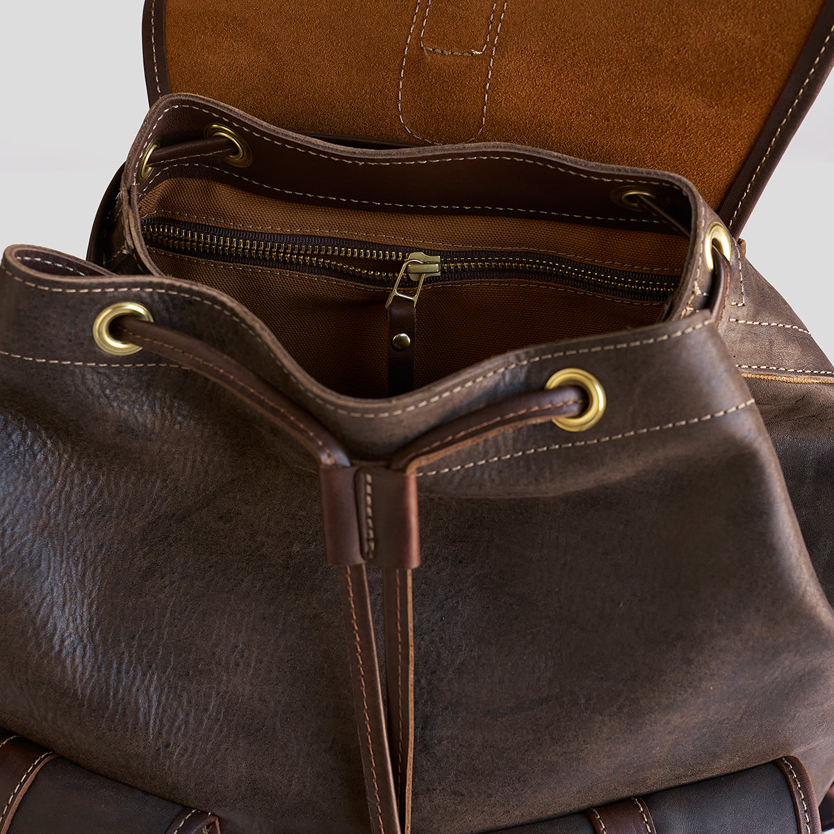 No.180 Rucksack | LE Horween® Horsehide