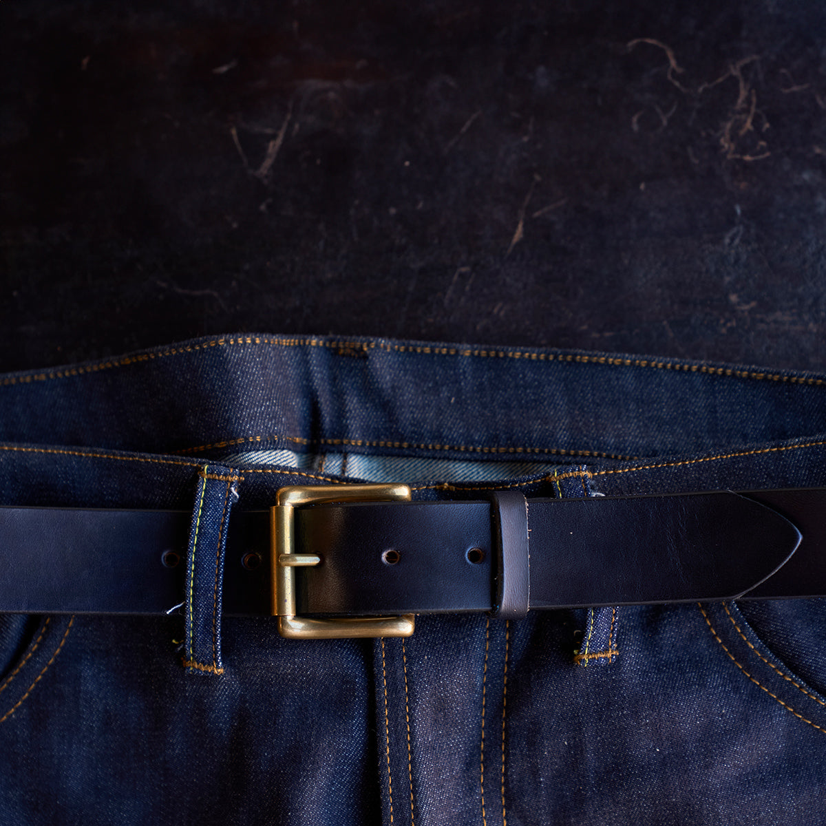 No.140 Indigo SD Belt | Horween® Horsehide