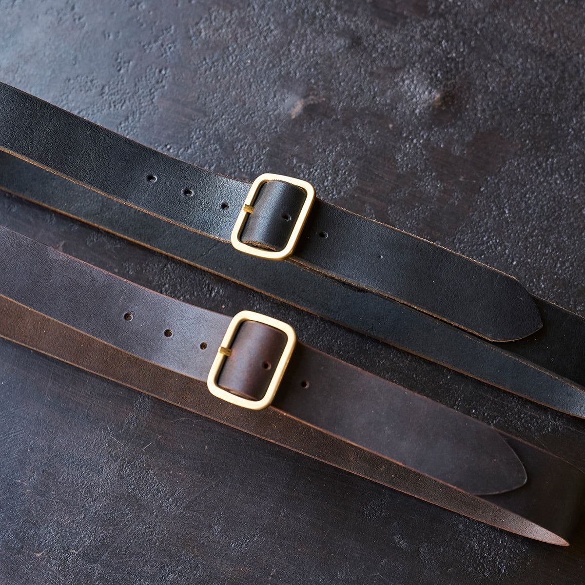 No.145 Italian Garrison Belt | Horween® Latigo Brown