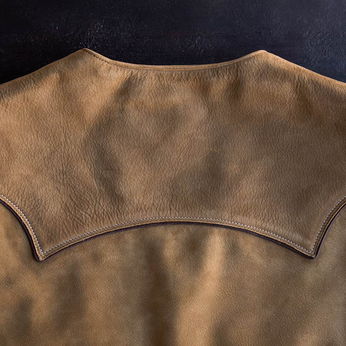 No.484 Vaquero Vest | Coyote Tan Nubuck