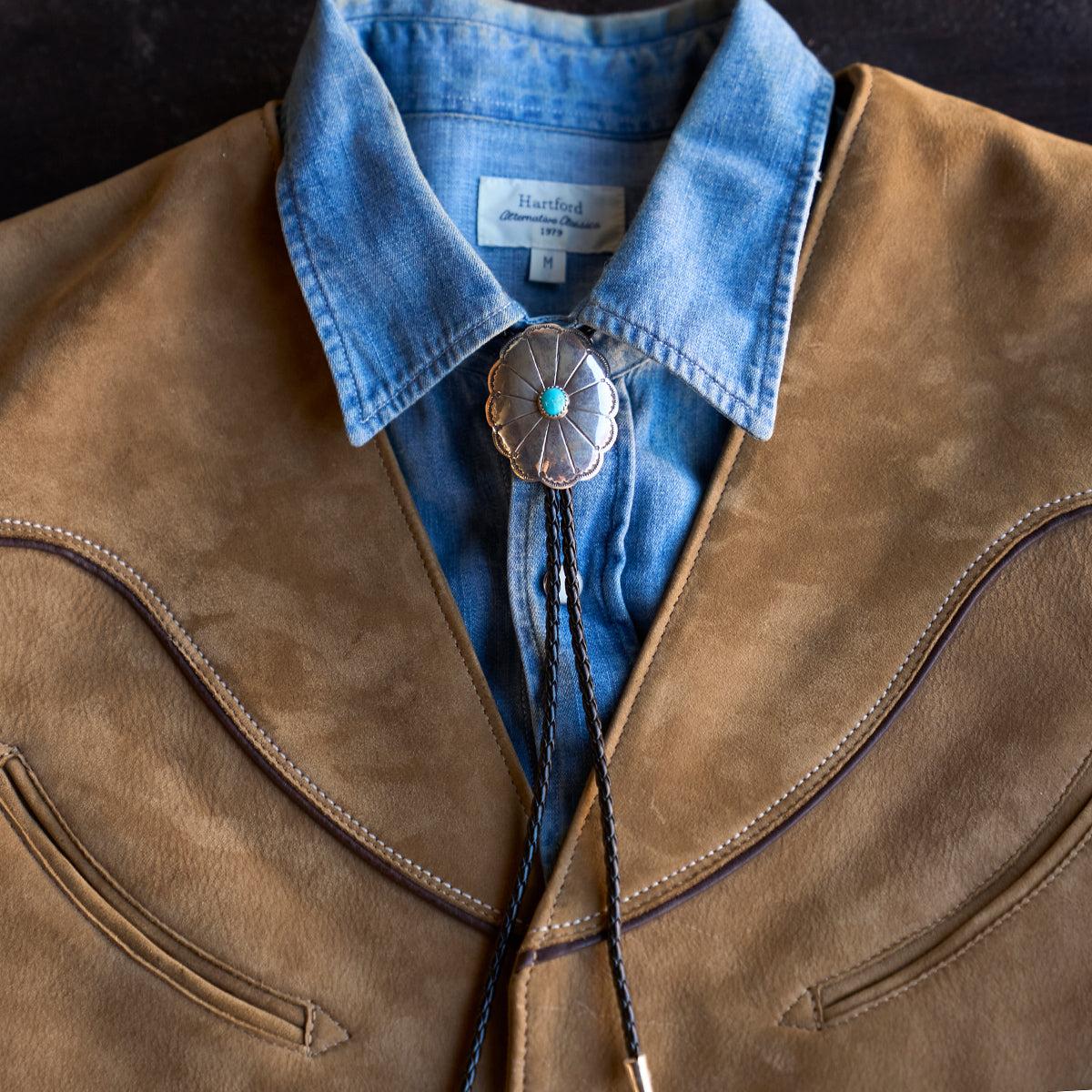 No.484 Vaquero Vest | Coyote Tan Nubuck