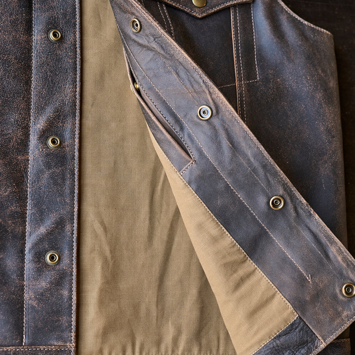 The Teacore Bison Rider Vest No.490 | Limited Edition x10