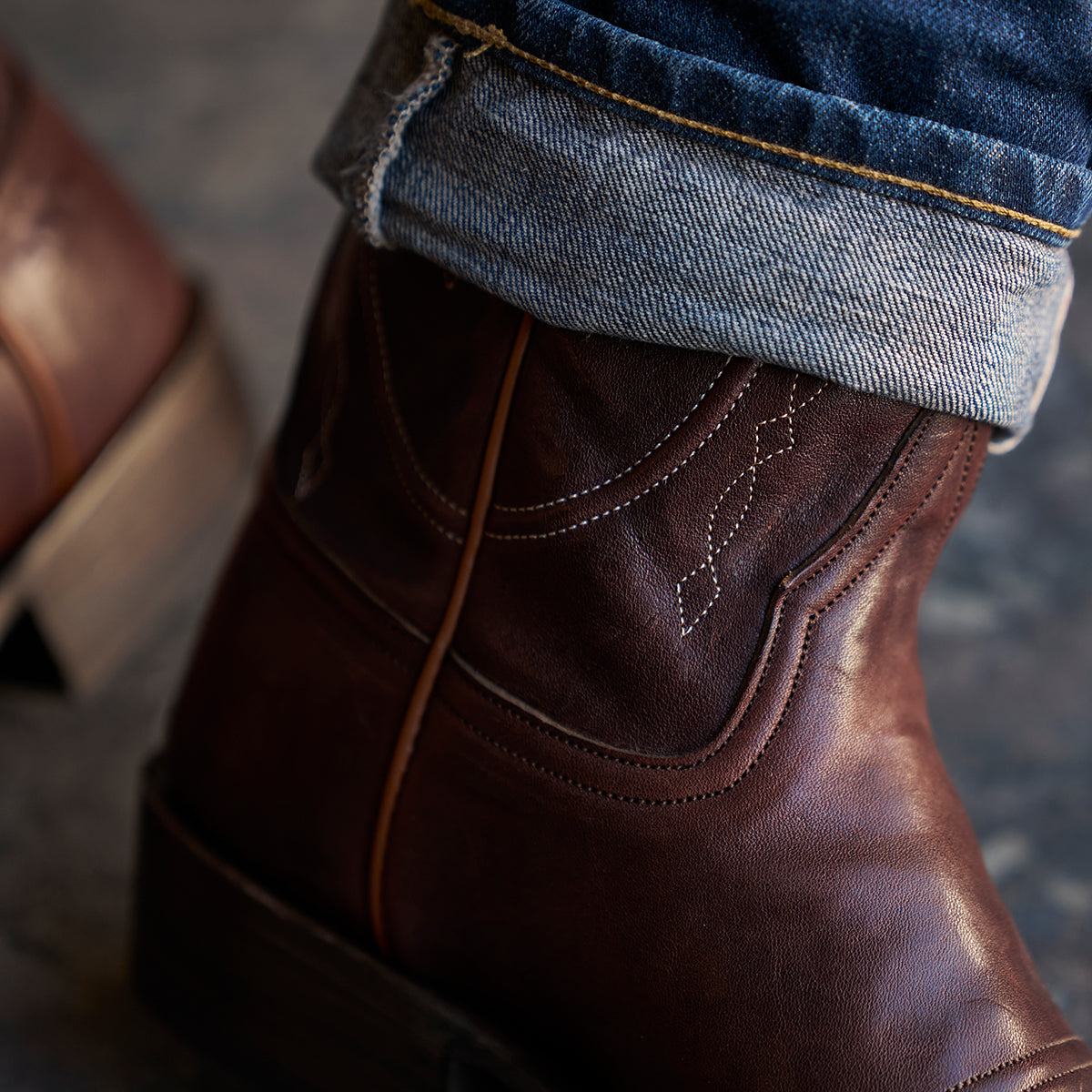 No.20 Classic J-Boot | Horween® Horsehide Brown