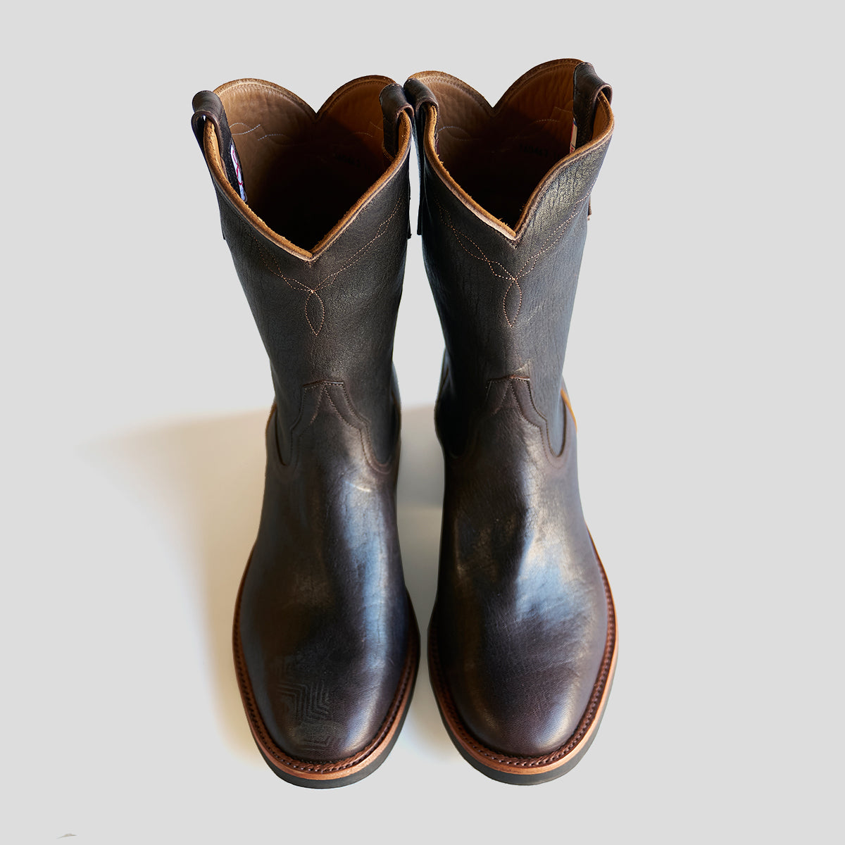 No.10 Horsehide Roper | Horween® Aspen Brown (NEW)
