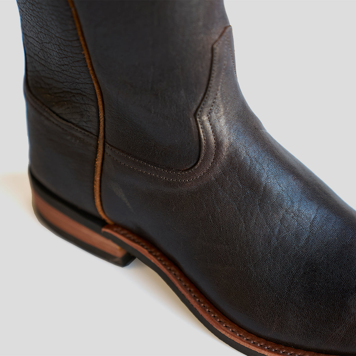No.10 Horsehide Roper | Horween® Aspen Brown (NEW)