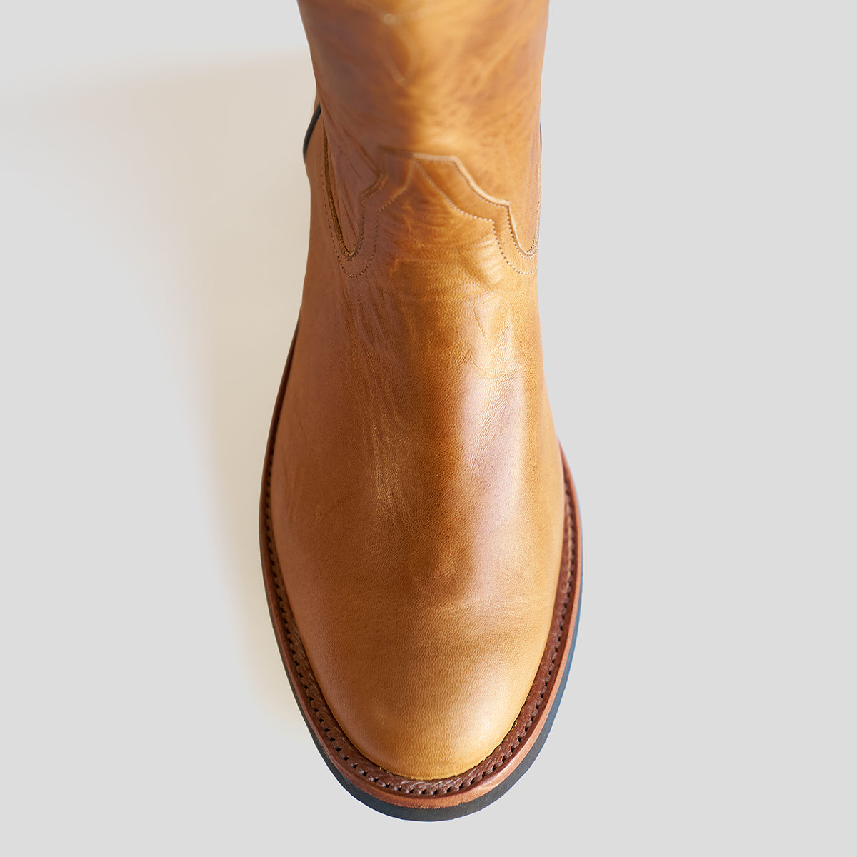 No.10 Horsehide Roper | Horween® Derby Natural (NEW)