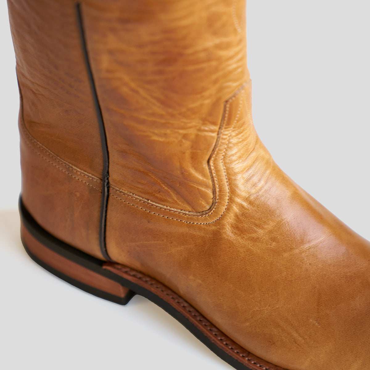 No.10 Horsehide Roper | Horween® Derby Natural (NEW)