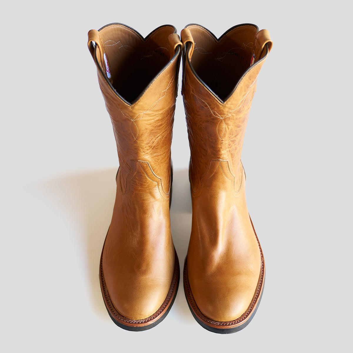 No.10 Horsehide Roper | Horween® Derby Natural (NEW)