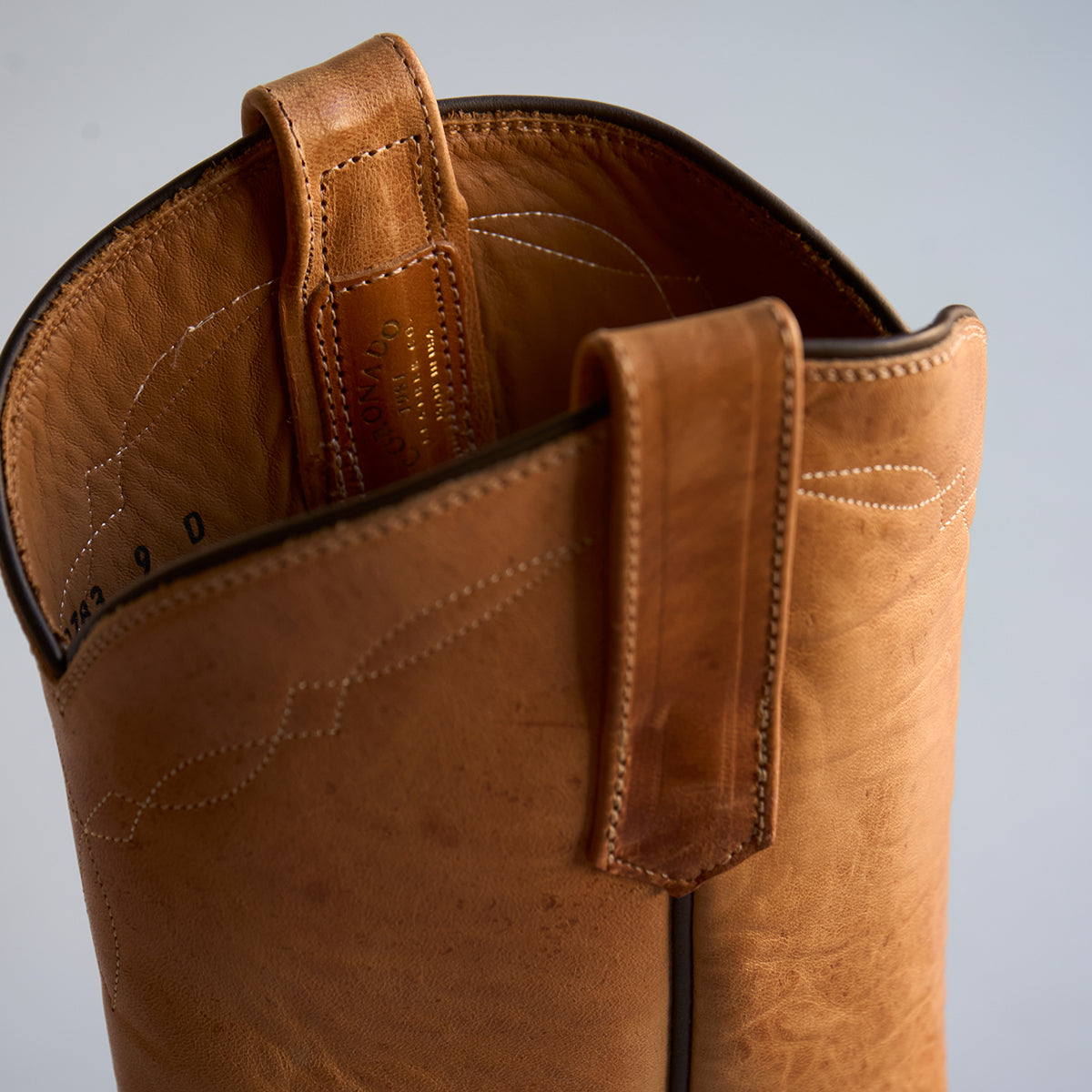 No.10 Horsehide Roper | Horween® Derby Natural