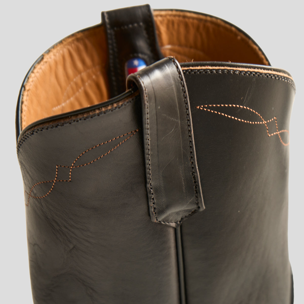 Roper Boot No.10 | Horween® Black Bison & Horsebutt