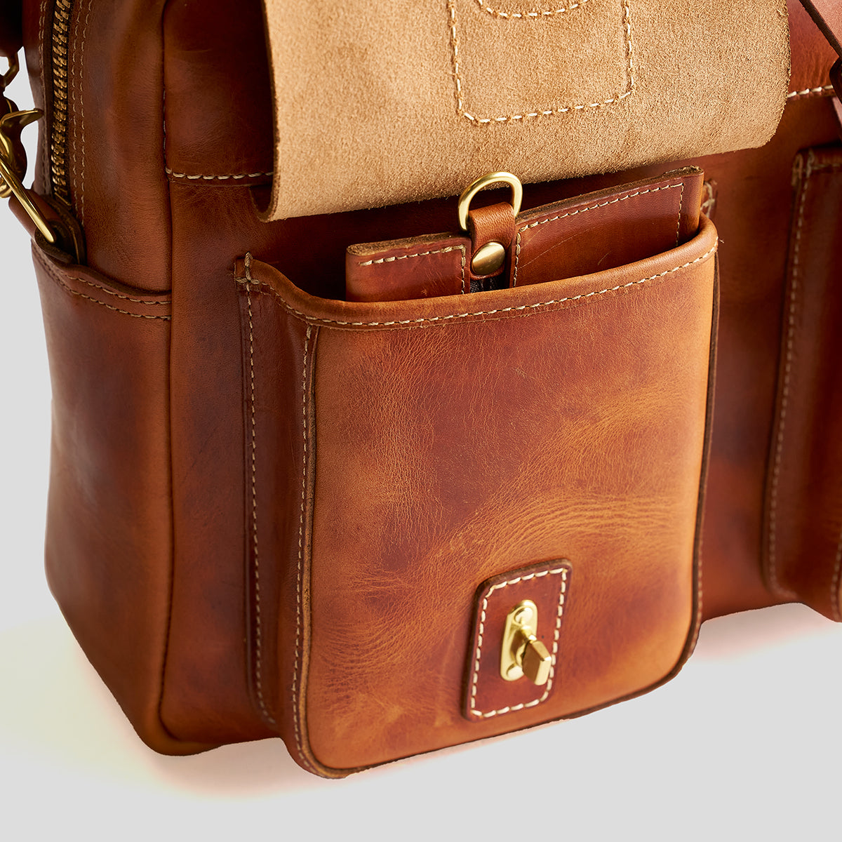 Utility Flat Pouch #70 & #75 | Chestnut