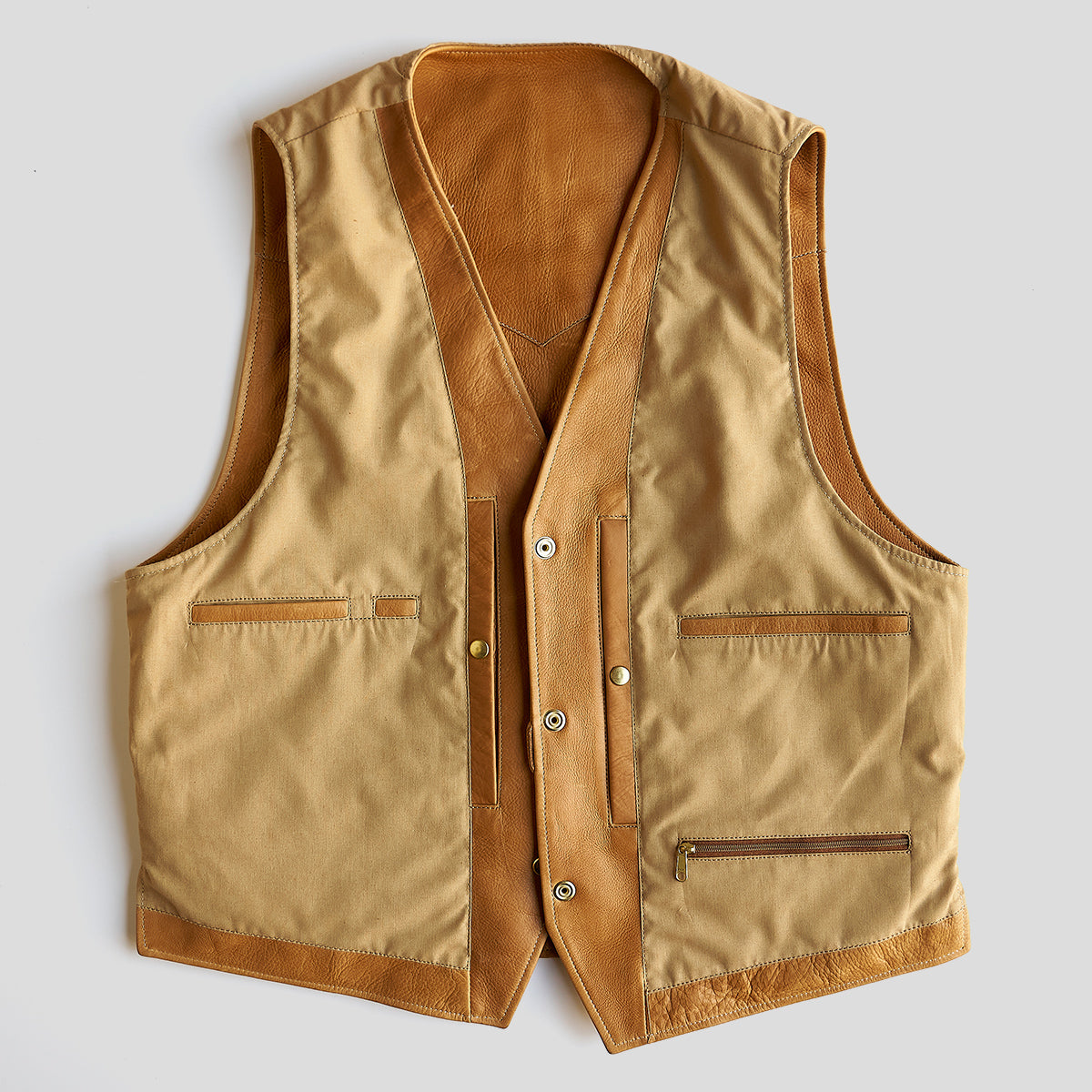 No.169 Garrison Vest | LE Saddle Tan x20
