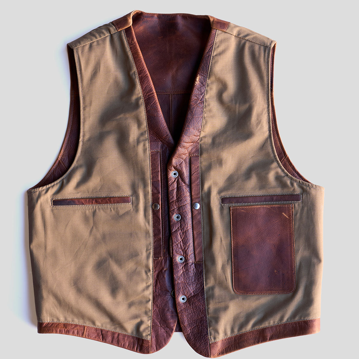No.25 Classic Lapel Vest | Antique Brown LE