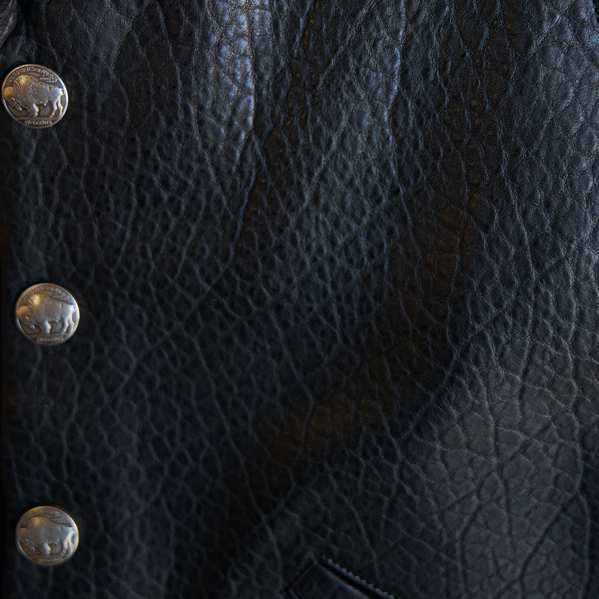 The No.29 Lapel Vest | Bison Black