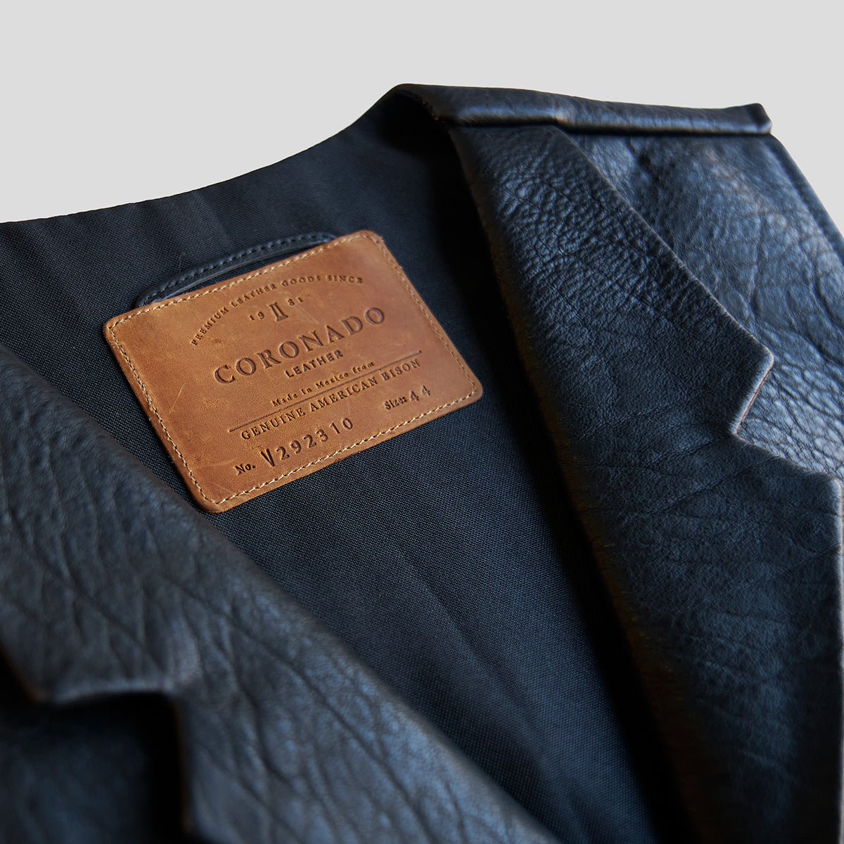 The No.29 Lapel Vest | Bison Black