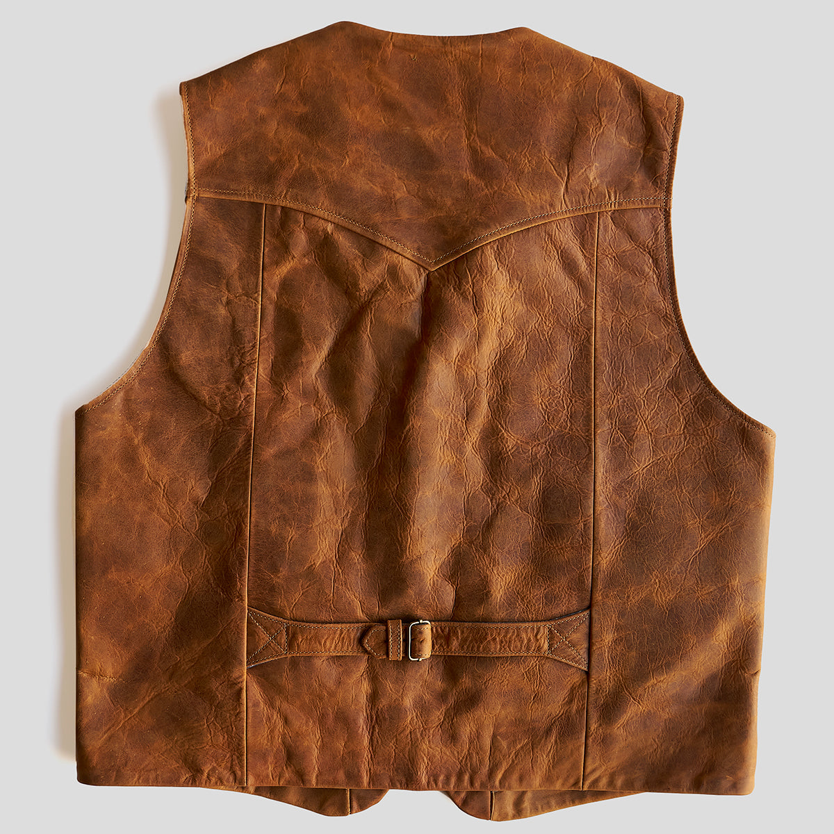 The No.29 Lapel Vest | LE Indy Bison Rust