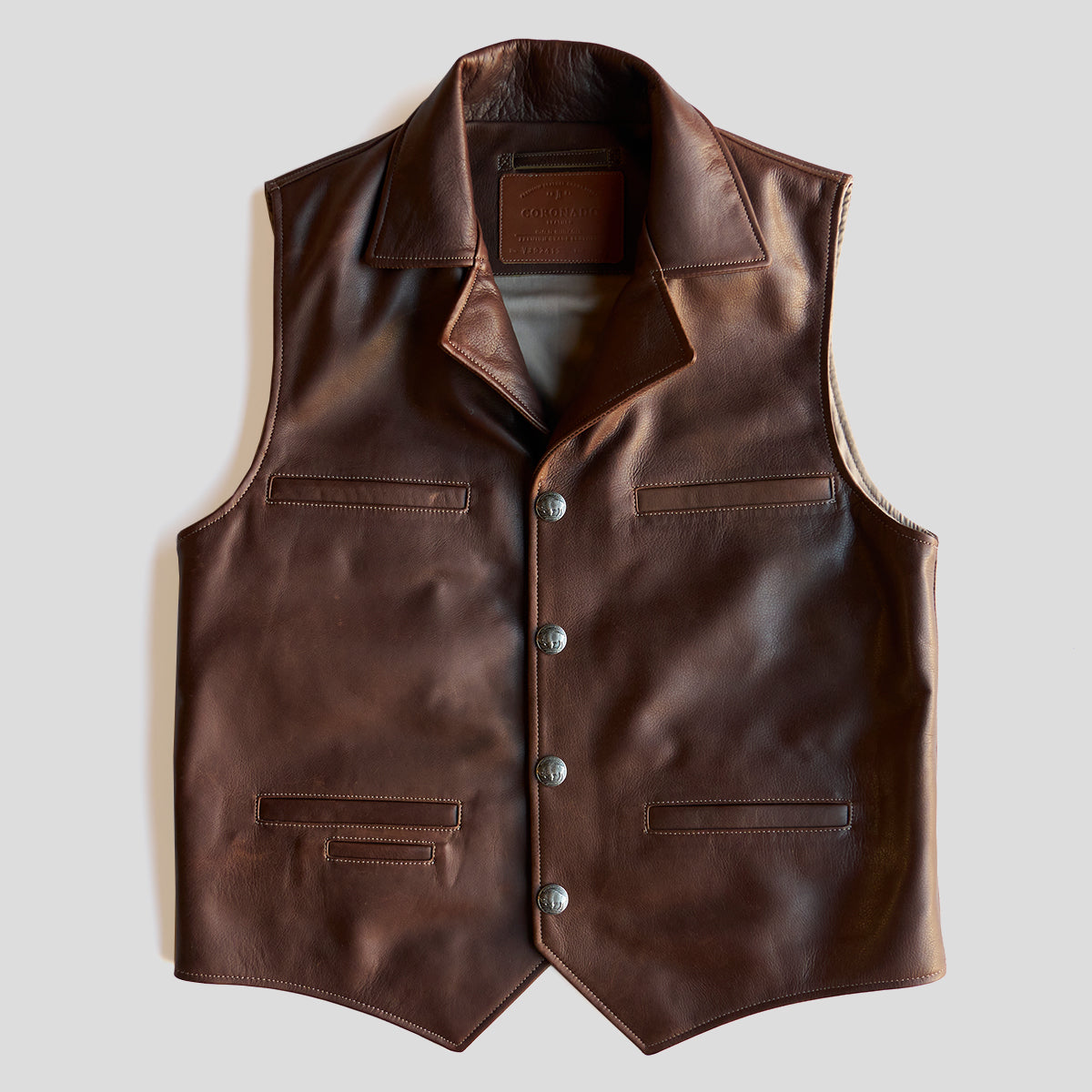 No.39 Ranchers Vest | Brown