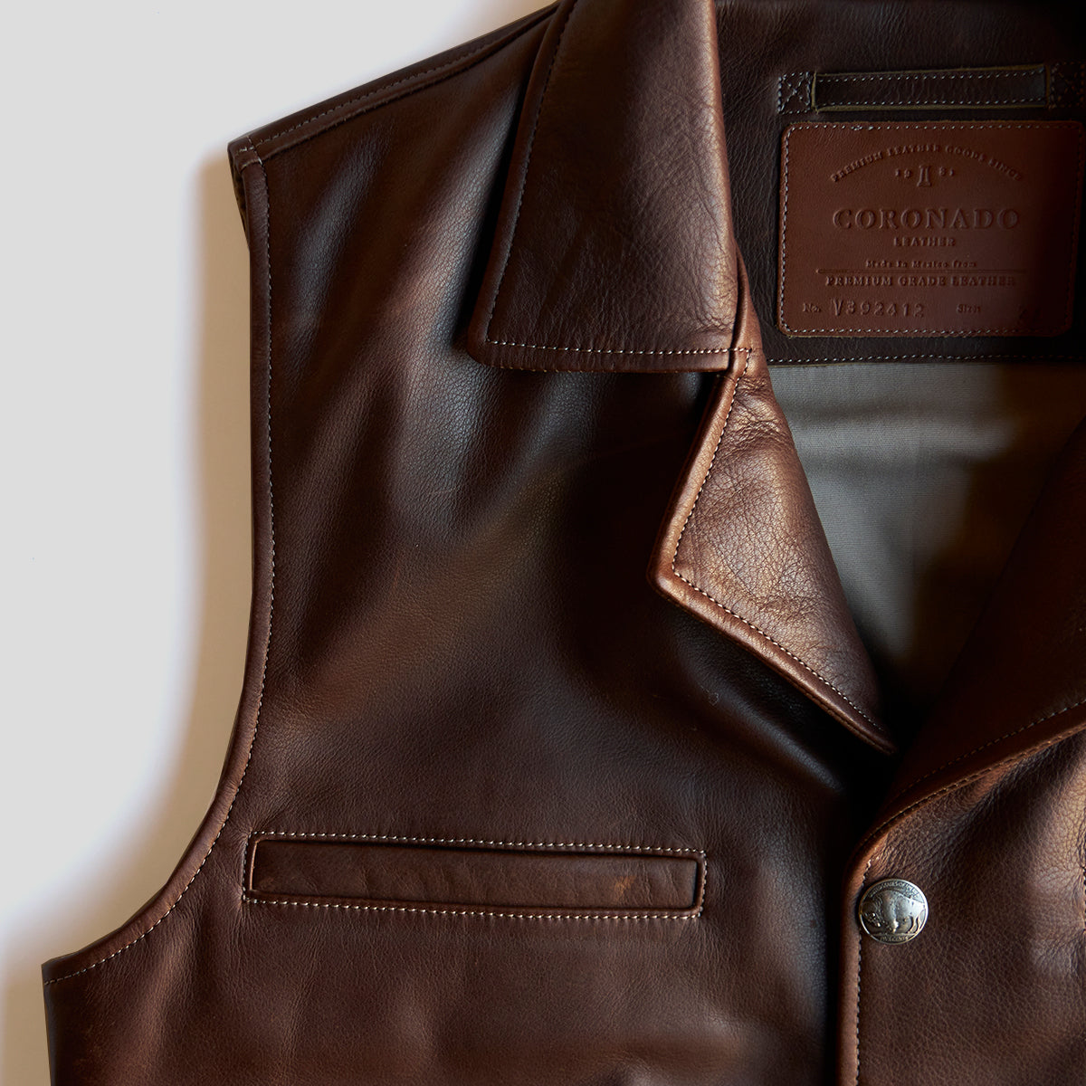 No.39 Ranchers Vest | Brown