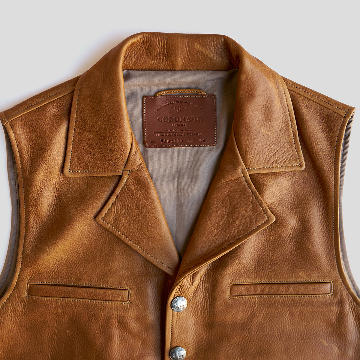 No.39 Ranchers Vest | Saddle