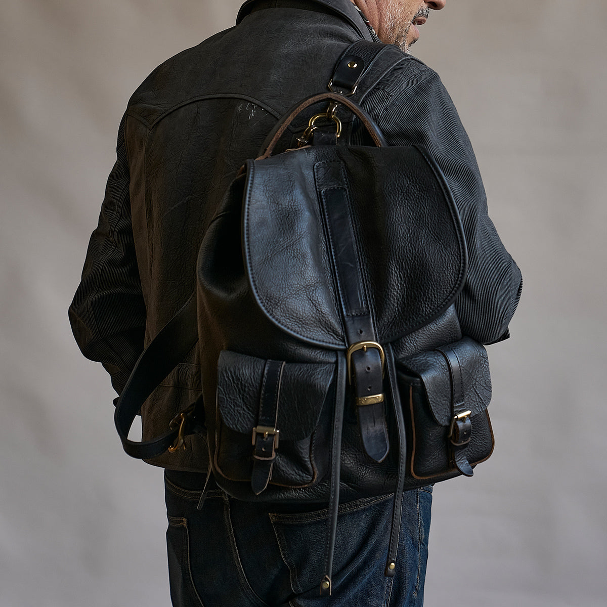 No.180 Rucksack | Bison Charcoal x10