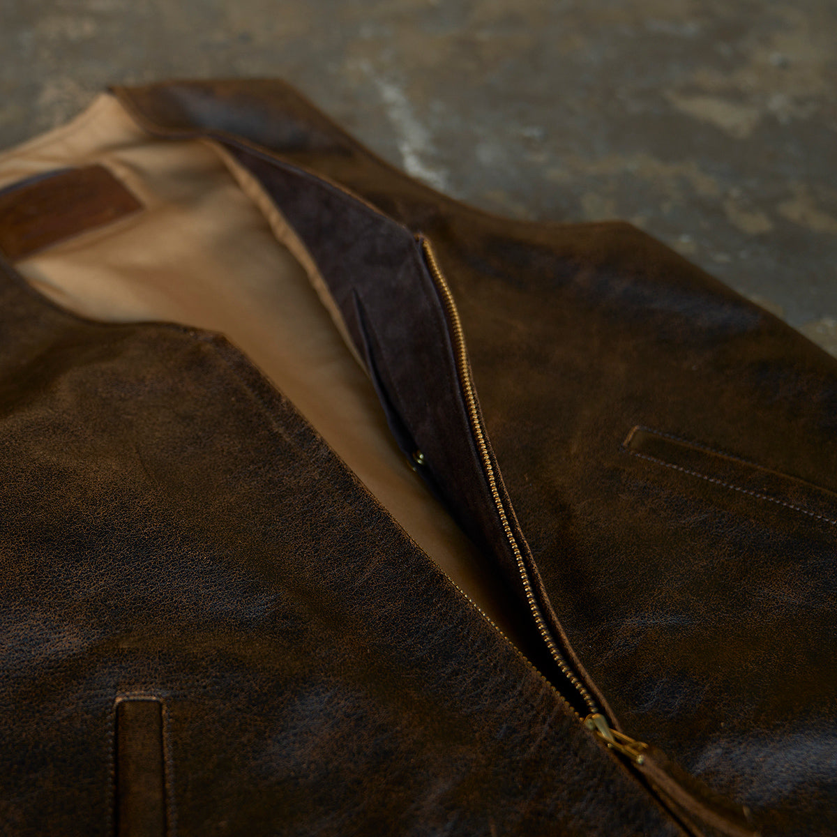 Indiana Vintage Zip Vest No.745