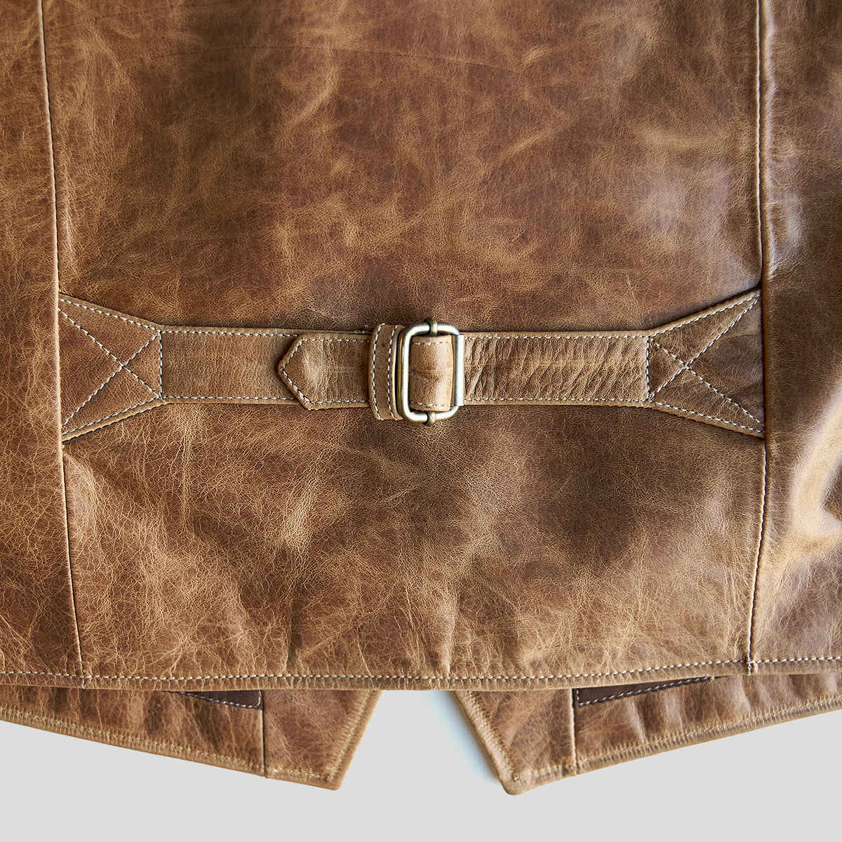 No.169 Garrison Vest | LE Stagecoach Tan x15