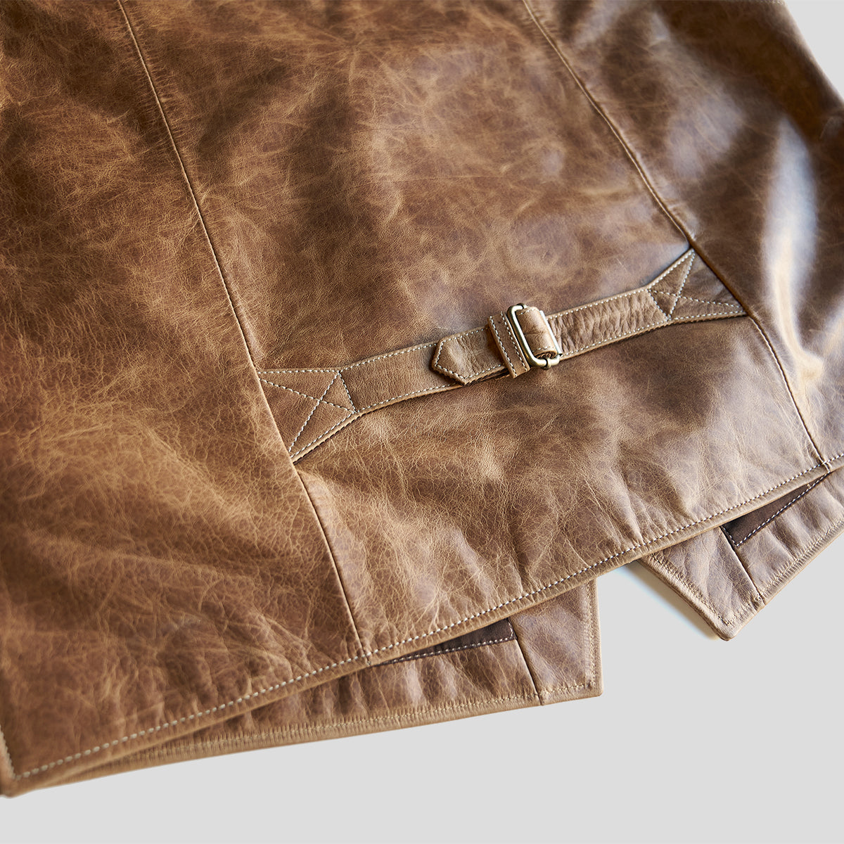 No.169 Garrison Vest | LE Stagecoach Tan x15