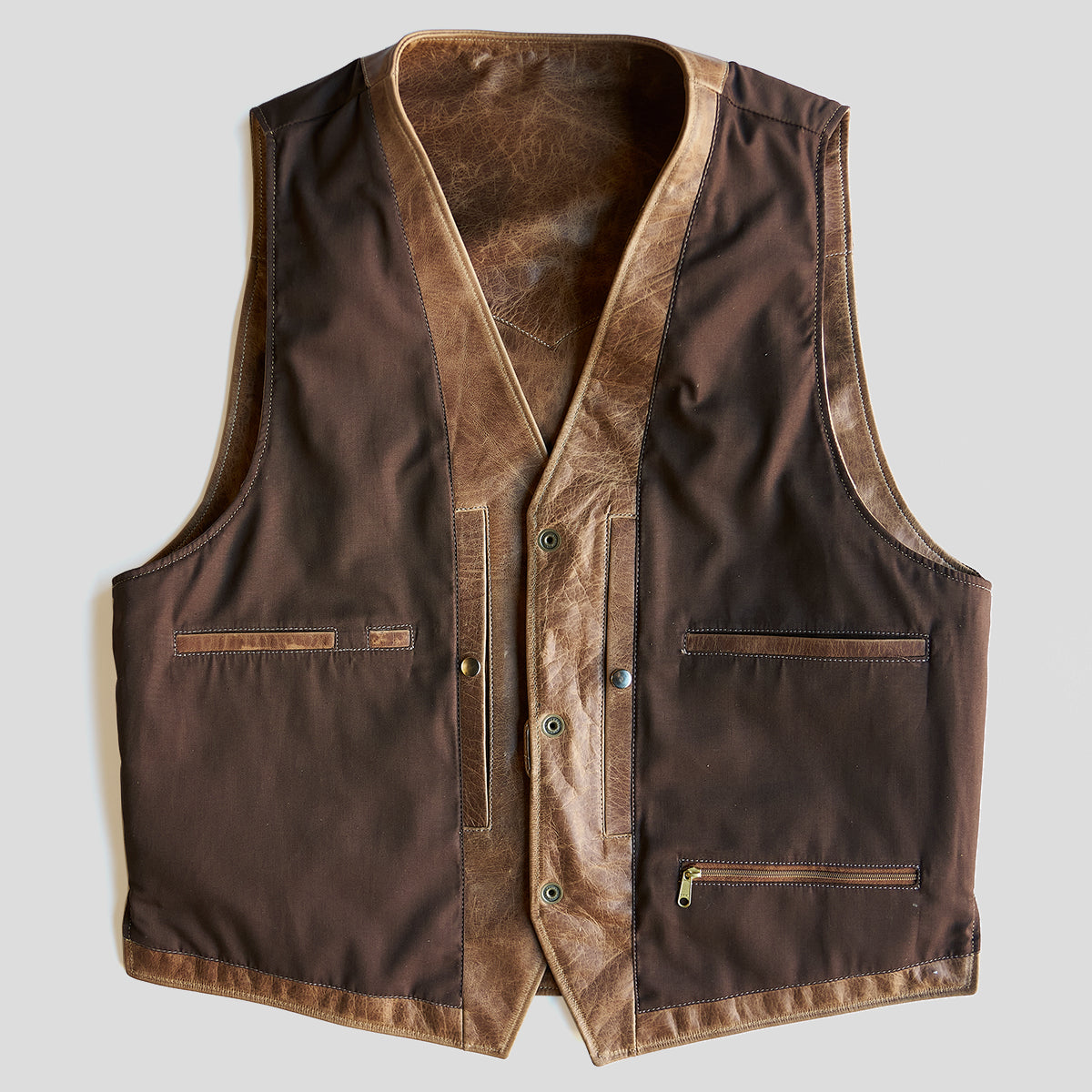 No.169 Garrison Vest | LE Stagecoach Tan x15