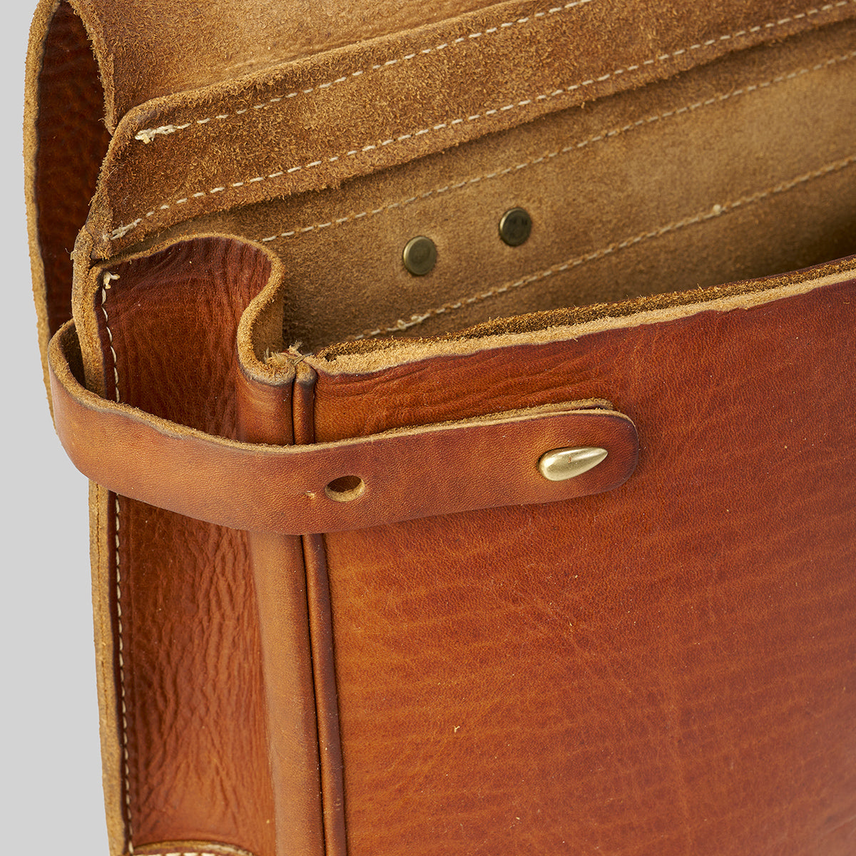 NO.130 Vintage Stone Washed Mailbag