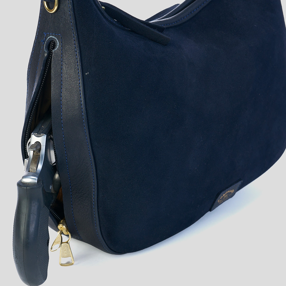 Jackie Hobo No.3 | LE Navy Suede x 5