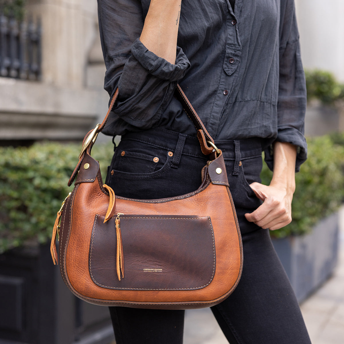 Jackie Hobo No.2 | Horween® Saddle