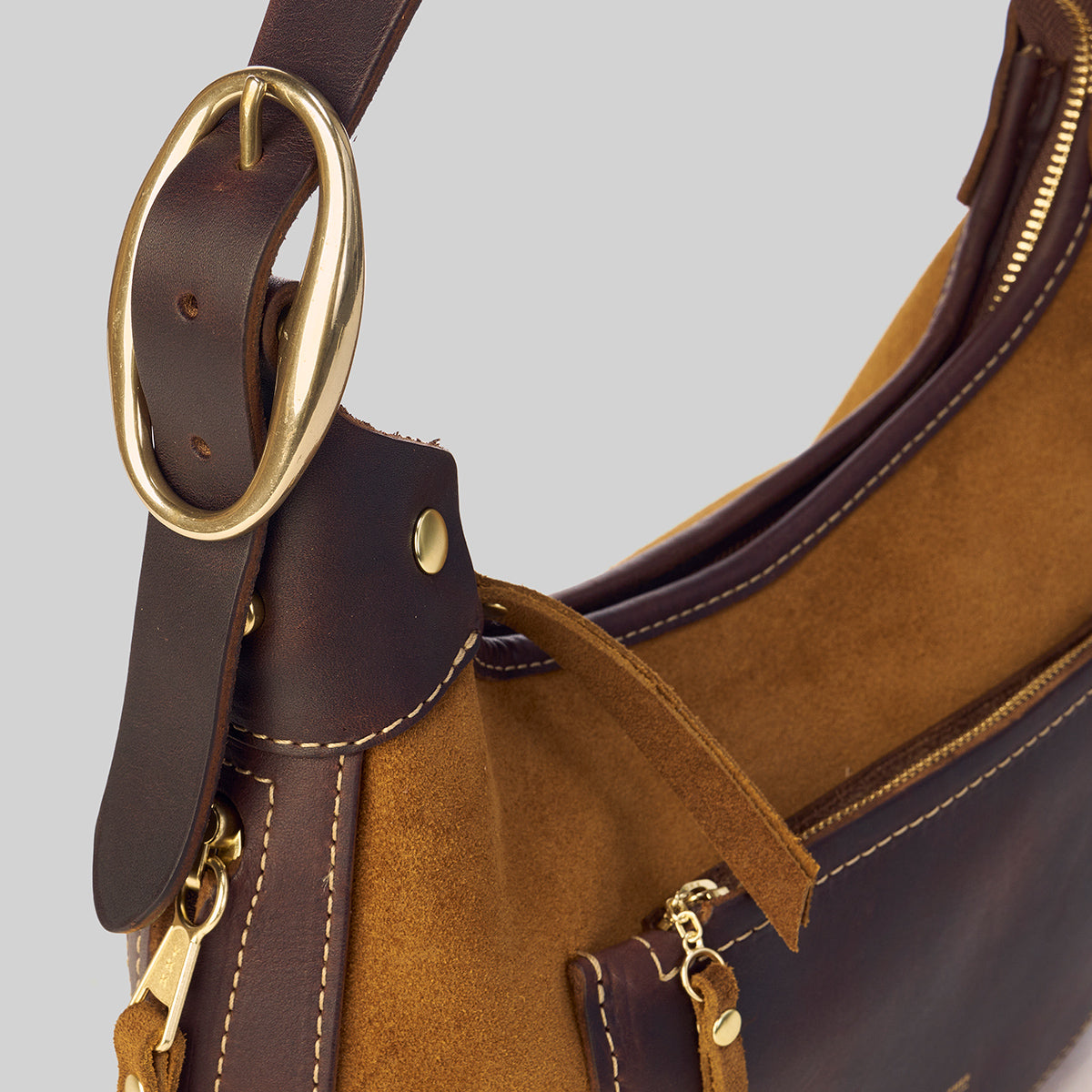 Jackie Hobo No.2 | Suede Saddle x10