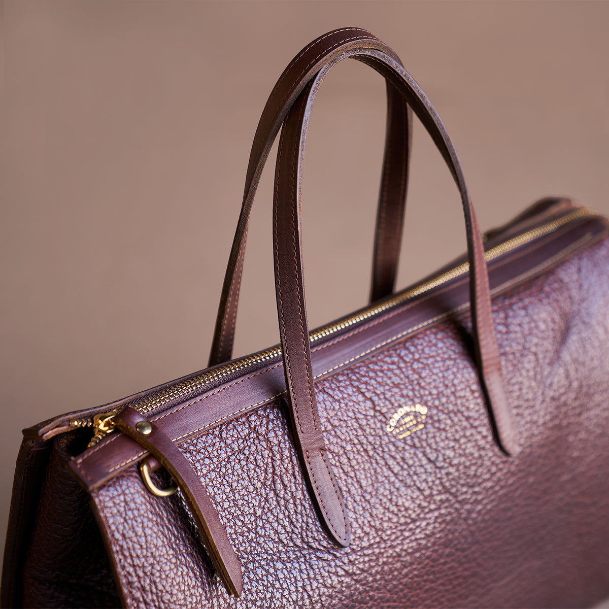 Adella Satchel No.600 | Horween® Bison Brown