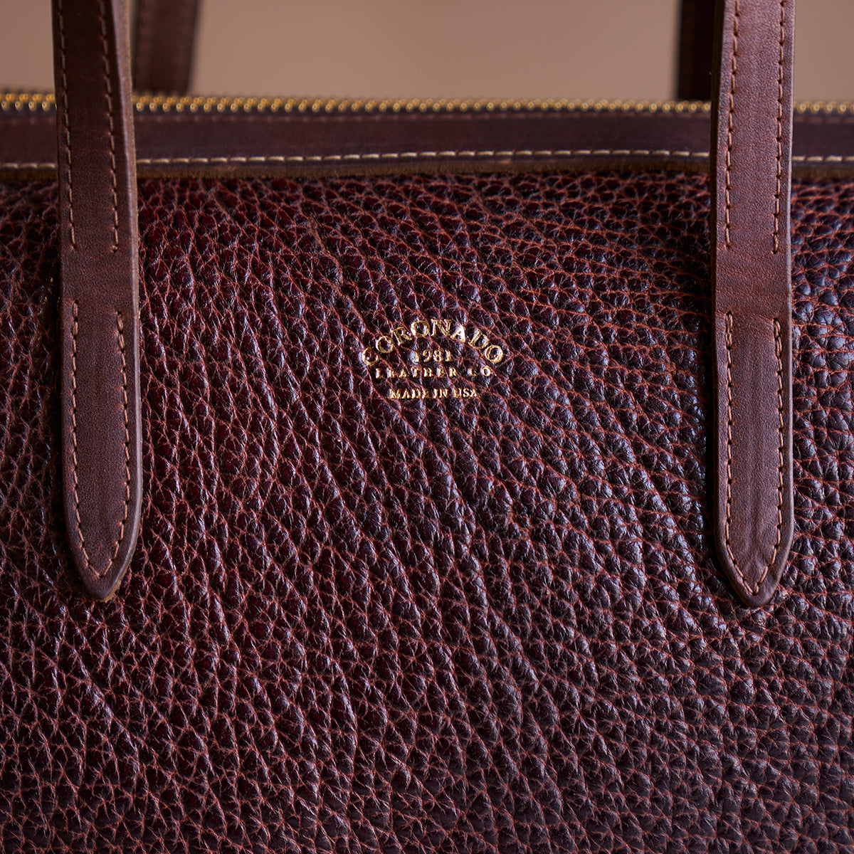 Adella Satchel No.600 | Horween® Bison Brown