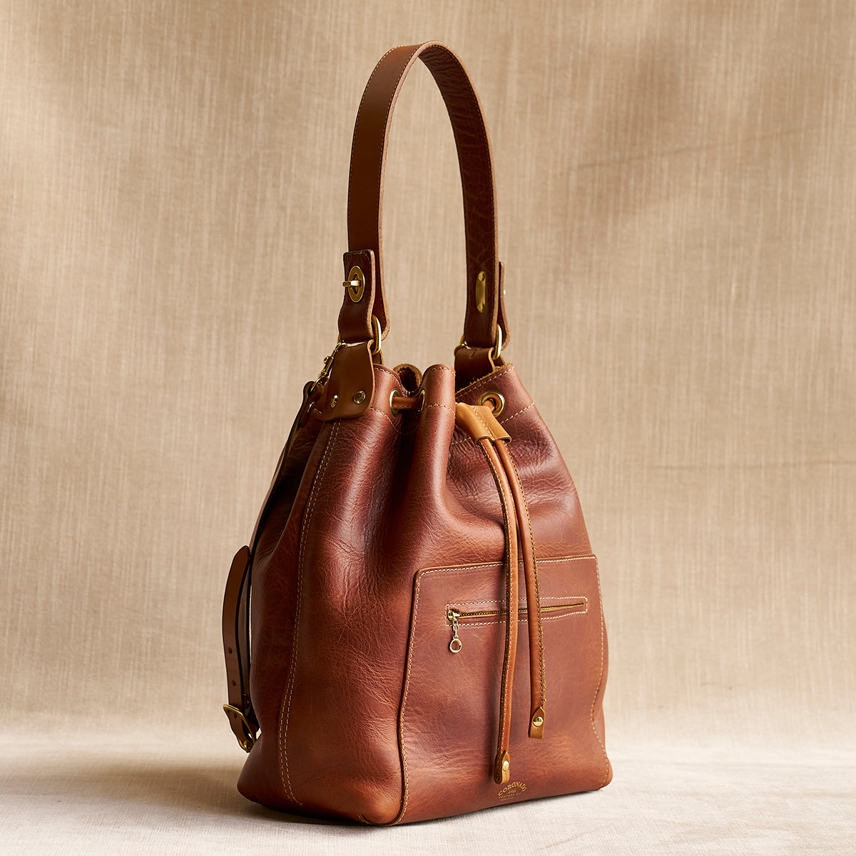 Jean Bucket Hobo | Violet