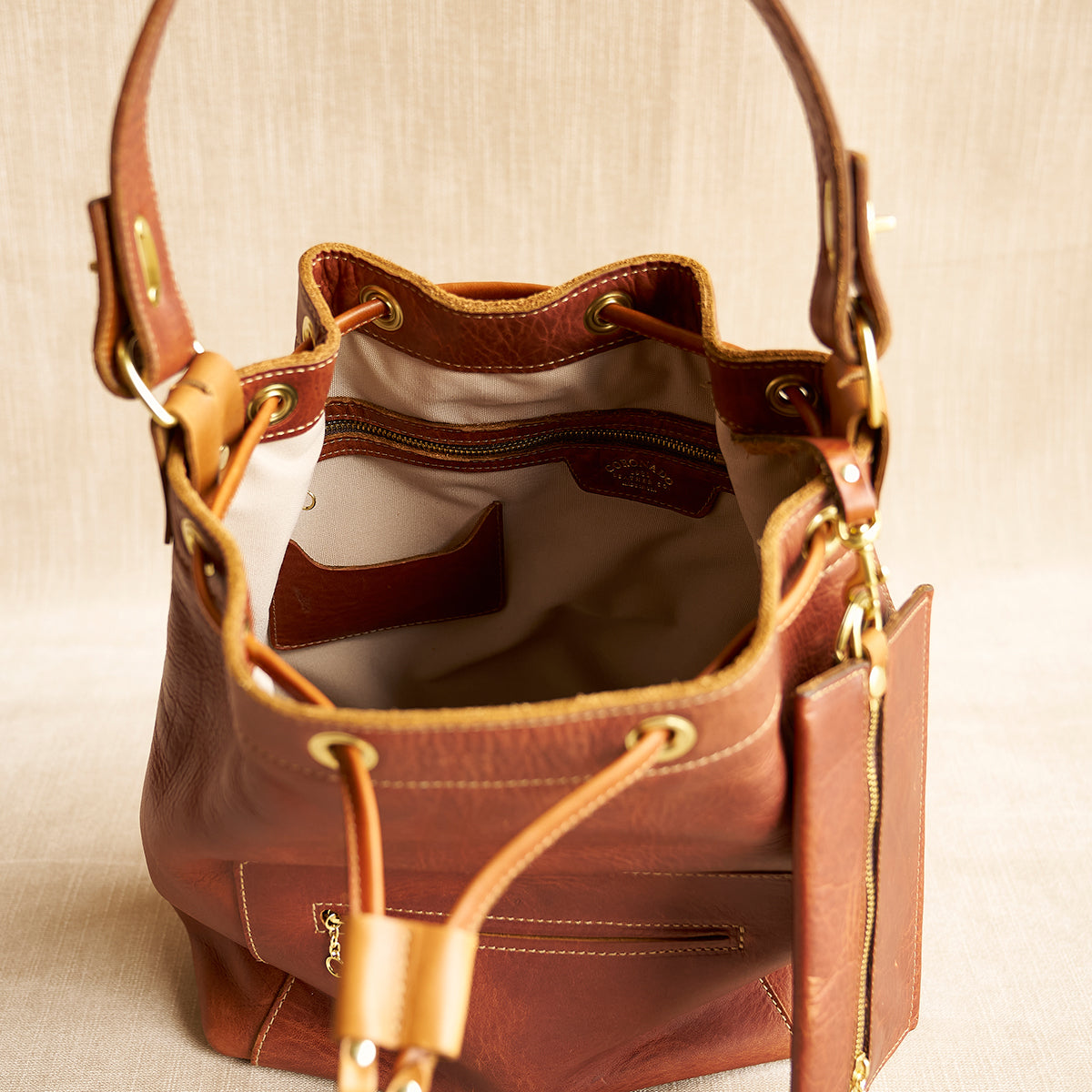 Jean Bucket Hobo | Violet