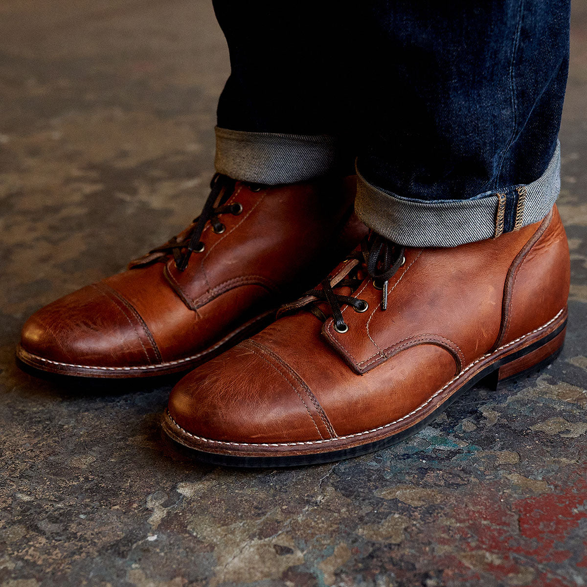 Vintage Rios Boot No.92 | Stone-Washed Tan