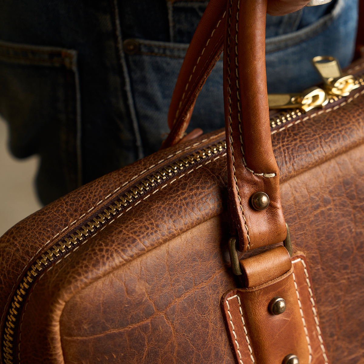 Shelby Bison & Horween® Briefcase