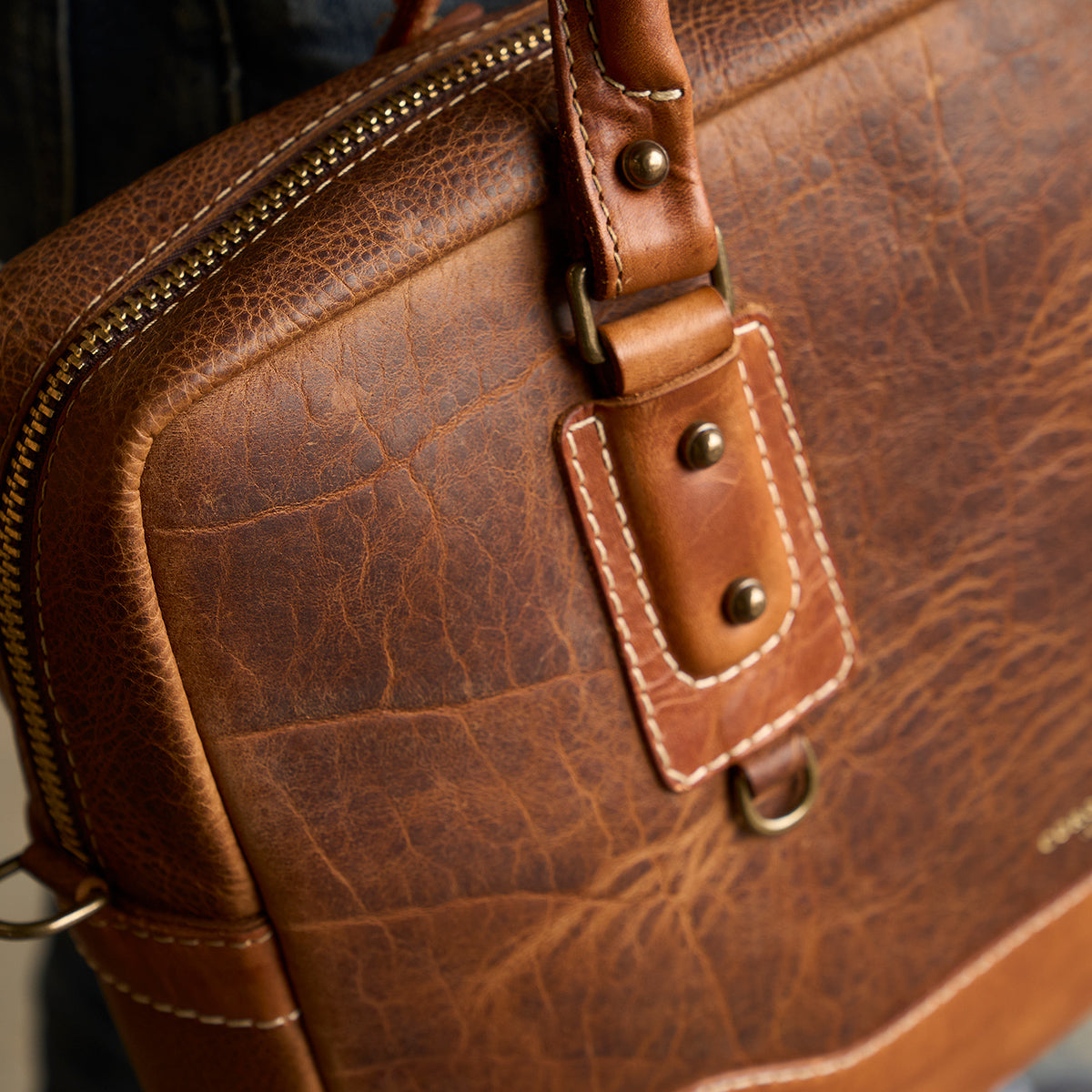 Shelby Bison & Horween® Briefcase