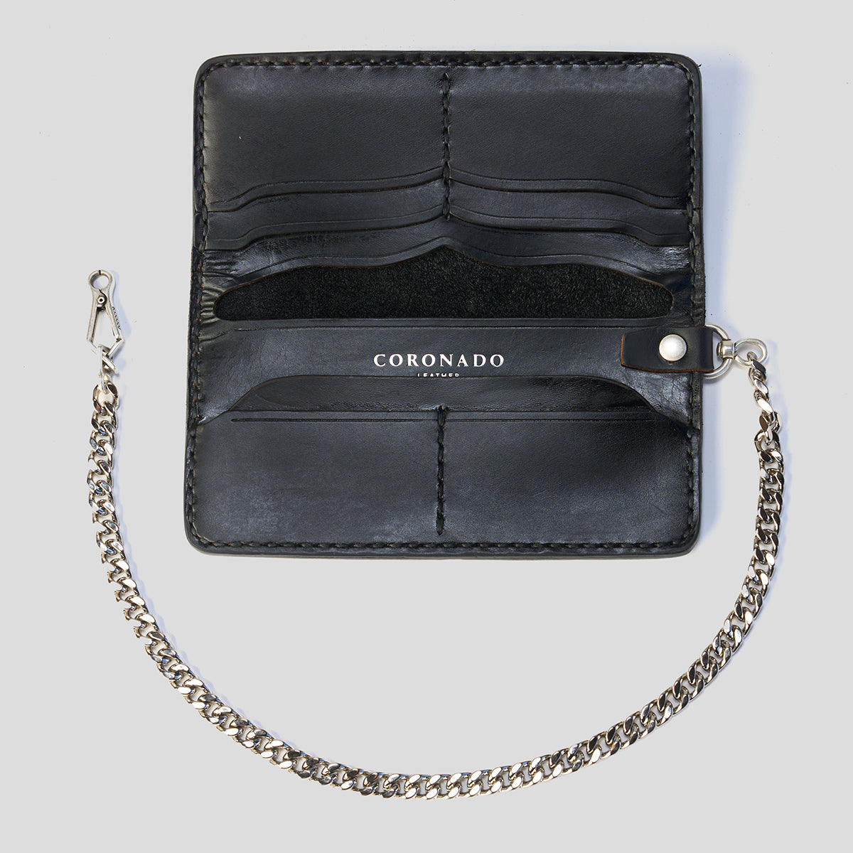 American Bison Long Wallet No. 9 | Black