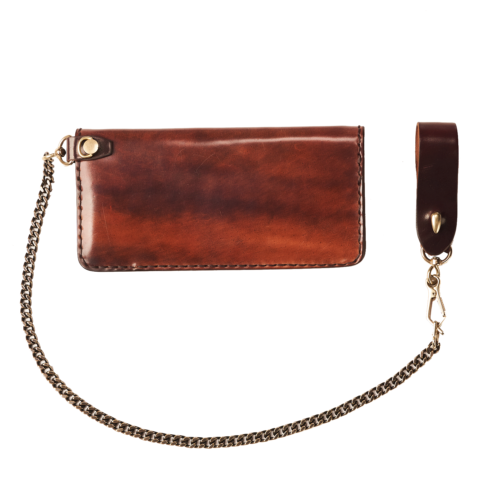 Horween® Marbled Shell Chain Wallet No.9